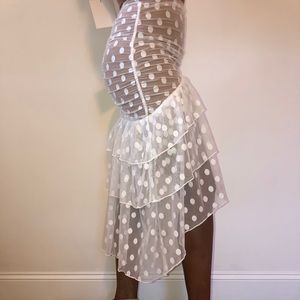 Majorelle Heidi Skirt White